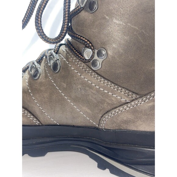 Lowa Trekker Brown Leather Lined Men’s Hiking Boots 9 US Men GUC main image 5